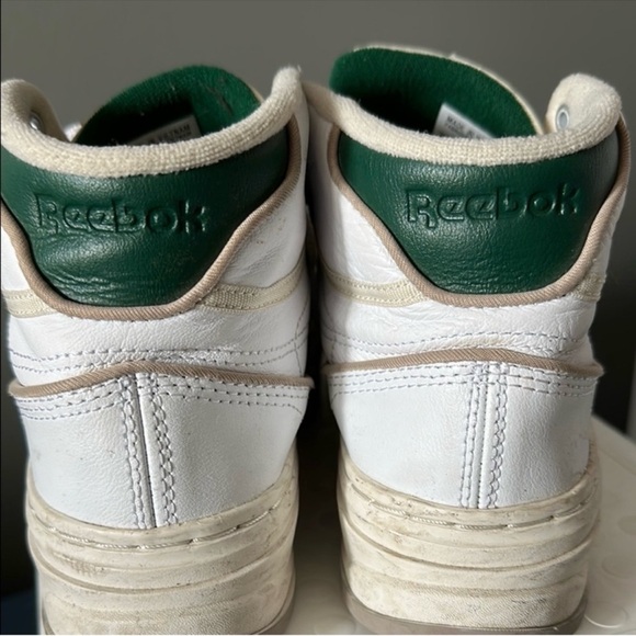 Reebok Classic White and Cream Sneakers - Picture 3 of 3